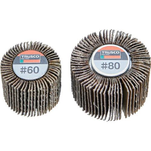 TRUSCO スピンネジ式フラップホイール 外径30 (5個入) #60 60# ( SF-3025...