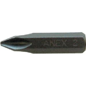 アネックス インパクトドライバー用ビット +2×36 対辺8mm六角軸 ( AK-21P-2-36 ) (株)兼古製作所｜orangetool
