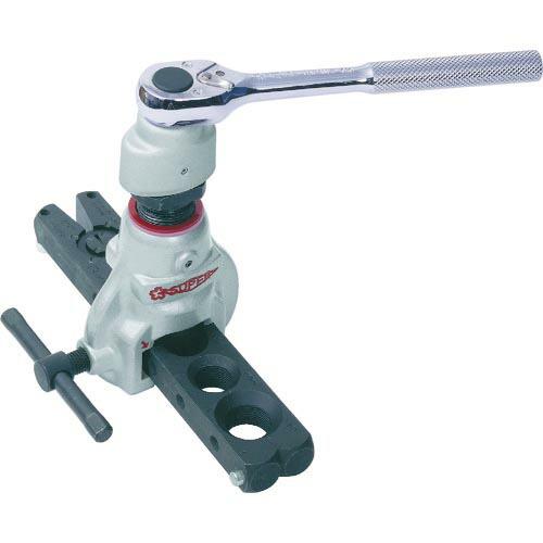 【SALE価格】スーパー ラチェットハンドル型フレアリングツール(偏芯式) 新冷媒・新規格対応 ( ...