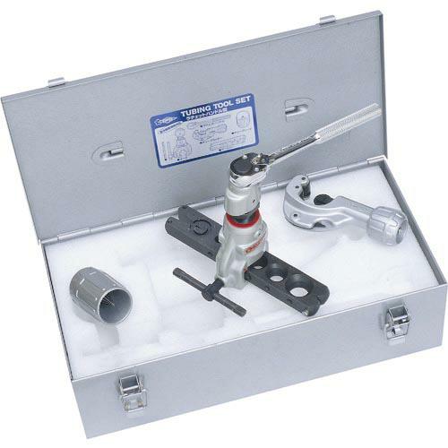 【SALE価格】スーパー ラチェットハンドル型チュービングツールセット(偏芯式) 新冷媒・新規格対応...