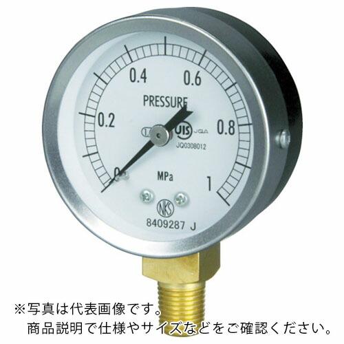 【SALE価格】長野 JIS汎用形圧力計A枠(テーパー) 圧力レンジ(MPa):0.0~6.00 (...