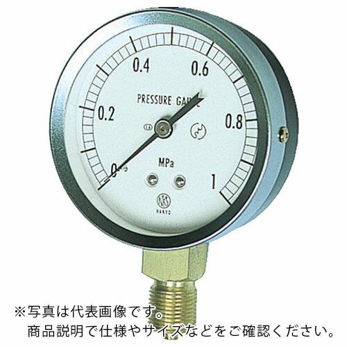 【SALE価格】長野 JIS汎用形圧力計(A枠) 圧力レンジ(MPa):0.0~0.10 ( GS5...