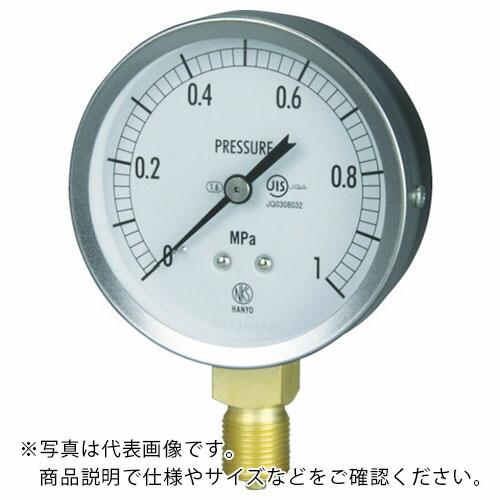 【SALE価格】長野 JIS汎用形圧力計(A枠) 圧力レンジ(MPa):0.0~1.60 ( GS5...