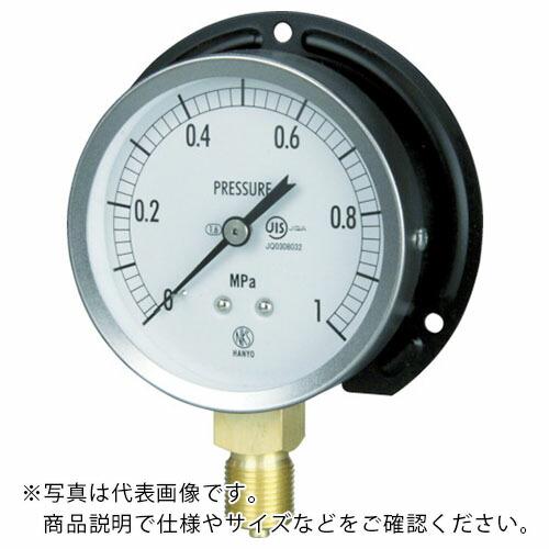 【SALE価格】長野 JIS汎用形圧力計(B枠) 圧力レンジ(MPa):0.0~0.60 ( GS5...