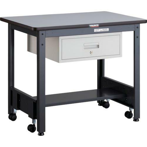 【SALE価格】TRUSCO 中荷重作業台(500kg)CFW型 900X600XH740 1段引出...