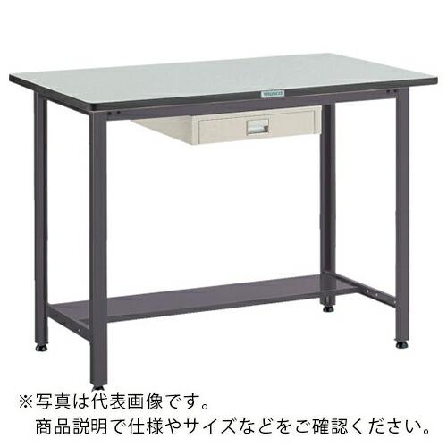 TRUSCO 中荷重立作業台(500kg)HAEW型 900X600XH885 薄型1段引出付 ダー...