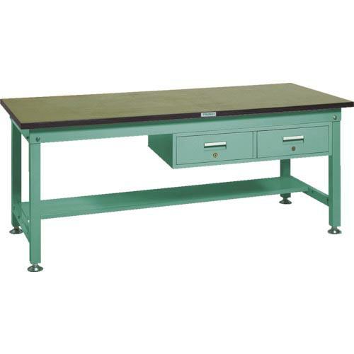 【SALE価格】TRUSCO 中荷重作業台(1200kg)HW型 1800X750XH740 2列引...