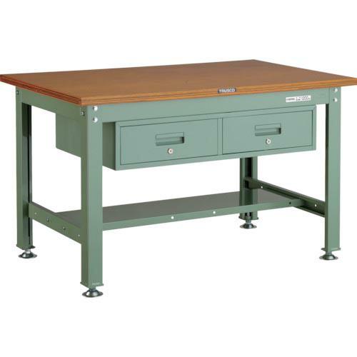【SALE価格】TRUSCO 中荷重作業台(1200kg)HW型 1200X750XH740 2列引...