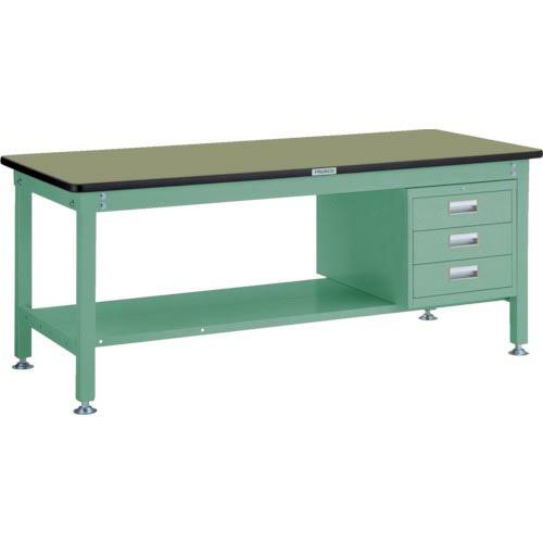 【SALE価格】TRUSCO 中荷重作業台(1200kg)HW型 1800X750XH740 3段引...