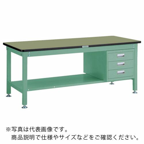 【SALE価格】TRUSCO 中荷重作業台(1200kg)HW型 1800X900XH740 3段引...