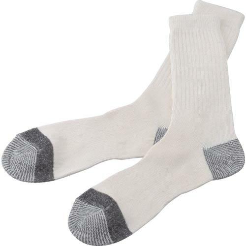 【SALE価格】TRUSCO 軍足先丸 5足組 アイボリーブラック ( TSG-530 (5ソクイリ...