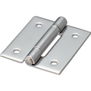 TRUSCO ステンレス平型蝶番 全長40mm (1個=1袋) ( TLS-40B ) トラスコ中山(株)｜orangetool