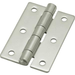 TRUSCO ステンレス平型蝶番 全長90mm (1個=1袋) ( TLS-90B ) トラスコ中山(株)｜orangetool