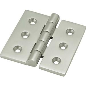 TRUSCO ステンレス重量平型蝶番 全長100mm (1個=1袋) ( TLS-100F ) トラスコ中山(株)｜orangetool