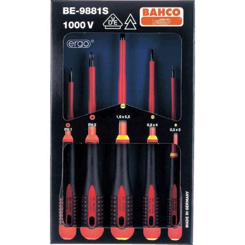 【SALE価格】BAHCO エルゴ絶縁タイプドライバー ( BE-9881S )