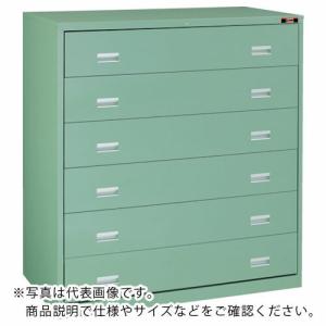 【SALE価格】TRUSCO スリーロックワイドキャビネット 1200X650XH1300 6段 ( TWK-1202A ) トラスコ中山(株)｜orangetool