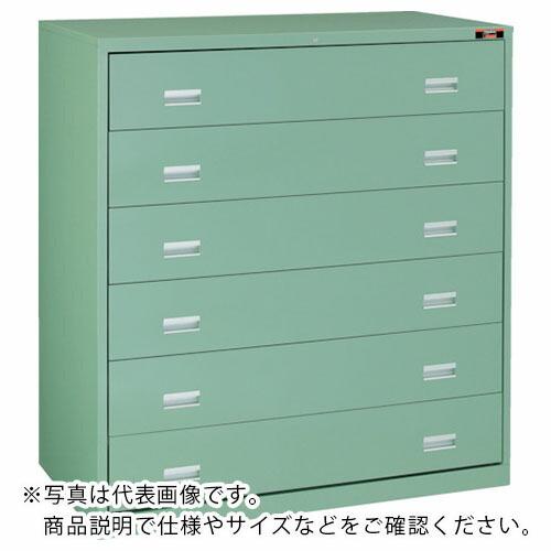 【SALE価格】TRUSCO スリーロックワイドキャビネット 1200X650XH1300 6段 (...