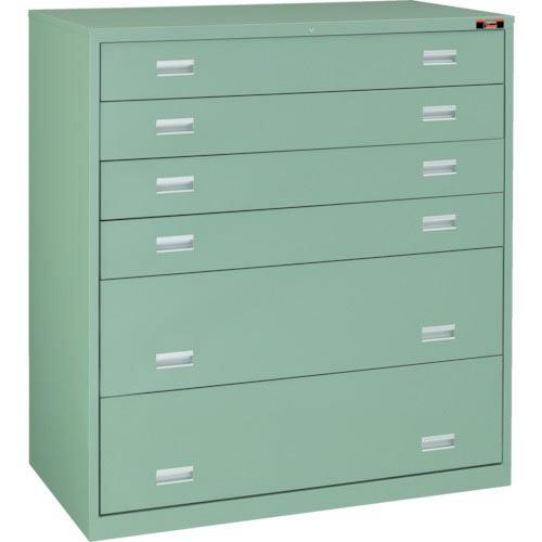 【SALE価格】TRUSCO スリーロックワイドキャビネット 1200X650XH1300 6段 (...