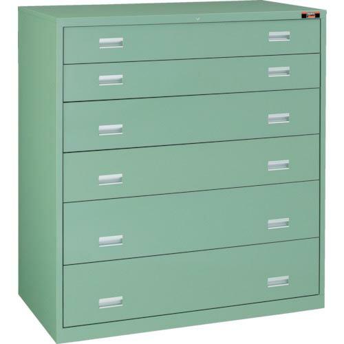 【SALE価格】TRUSCO スリーロックワイドキャビネット 1200X650XH1300 6段 (...