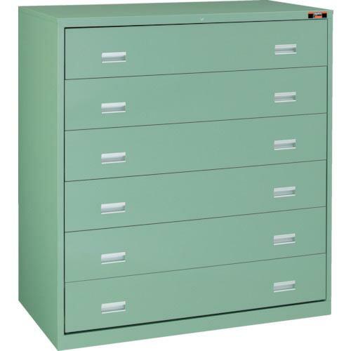 【SALE価格】TRUSCO スリーロックワイドキャビネット 1200X650XH1300 6段 (...
