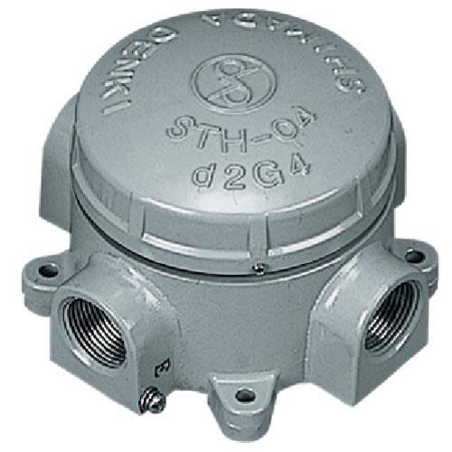 【SALE価格】島田 アルミニウム合金鋳物 耐圧防爆構造ターミナルボックス(三方向) PF1/2 (...