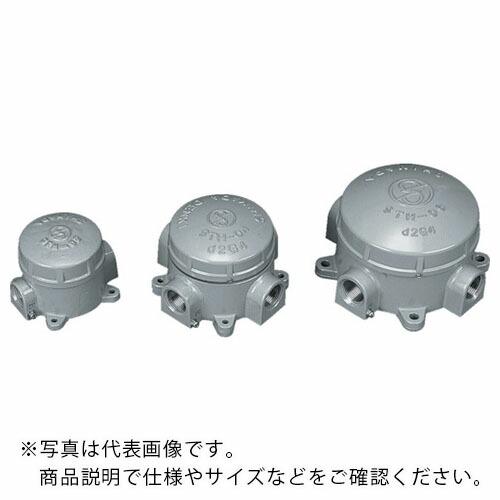 【SALE価格】島田 アルミニウム合金鋳物 耐圧防爆構造ターミナルボックス(三方向) PF1 ( S...