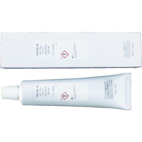 【SALE価格】モメンティブ 一般工業用接着シール剤ホワイト  ( TSE382-W-100G ) ...