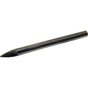 スーパー スーパー超硬バー オール超硬タイプ ポイント型(ダブルカット)刃径:3.0mm 刃長:6.0mm 軸径:3.0mm ( SB4A02 ) (株)スーパーツール｜orangetool