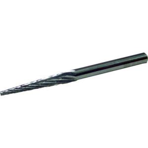 スーパー スーパー超硬バー オール超硬 円錐型(ダブルカット)角度:7° 刃径:3.0mm 軸径:3.0mm ( SB5A01 ) (株)スーパーツール｜orangetool