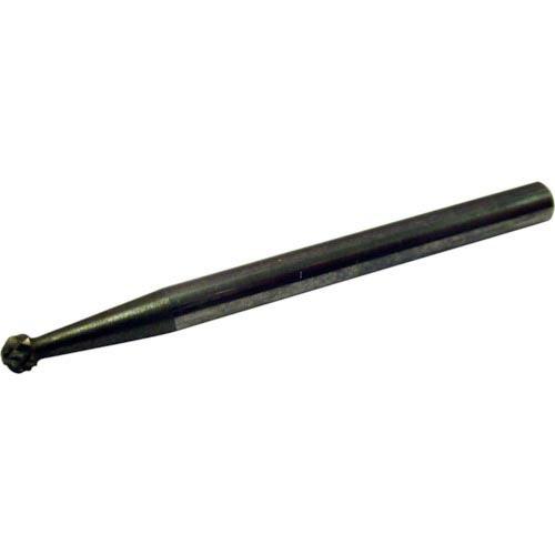スーパー スーパー超硬バー オール超硬タイプ 球型(ダブルカット)刃径:2.5mm 刃長:2.3mm...