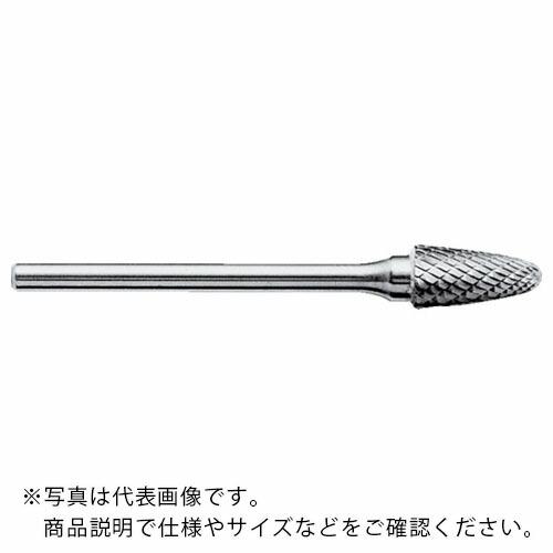 スーパー スーパー超硬バー ロー付タイプ 砲弾型(シングルカット)刃径:6.3mm 刃長:12.7m...