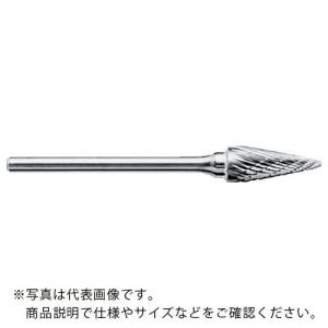 スーパー スーパー超硬バー ロー付 円錐型(シングルカット)角度:22° 刃径:6.3mm 刃長:12.7mm 軸径:3.0mm ( SB5B08S ) (株)スーパーツール｜orangetool