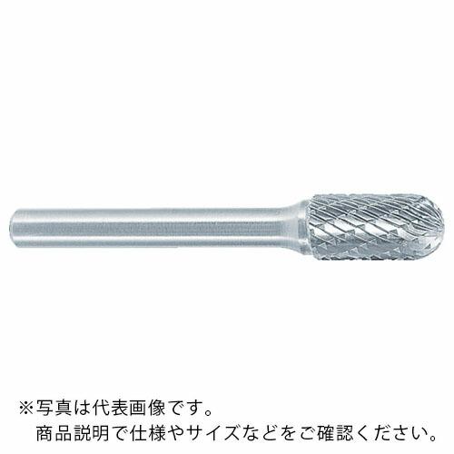 スーパー スーパー超硬バー シャンク径6mm(先丸円筒型)ダブルカット(刃径:19.0) ( SB2...