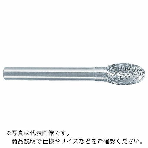スーパー スーパー超硬バー シャンク径6mm(卵型)ダブルカット(刃径:9.5) ( SB6C02 ...