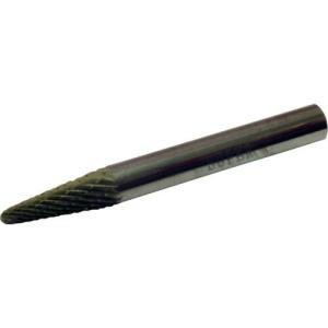 スーパー スーパー超硬バー シャンク径6mm(テーパー型)ダブルカット(刃径:6.0) ( SB7C01 ) (株)スーパーツール｜orangetool