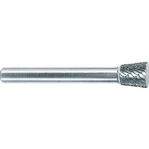 スーパー スーパー超硬バー シャンク径6mm(逆テーパー型)ダブルカット(刃径:6.0) ( SB52C01 ) (株)スーパーツール｜orangetool