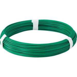 TRUSCO カラー針金 ビニール被覆タイプ グリーン #12 線径2.6mm 1kg ( TCW-26GN ) トラスコ中山(株)｜orangetool