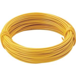 TRUSCO カラー針金 小巻タイプ 黄 20番手 線径0.9mm×15m ( TCWS-09Y ) トラスコ中山(株)｜orangetool