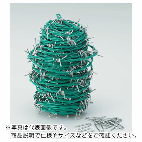 TRUSCO 有刺鉄線 カラー 2.0mmX100m ( TUW-20-100G ) トラスコ中山(...