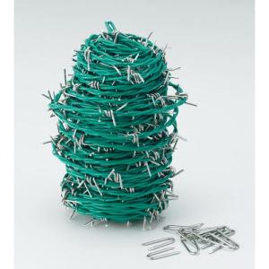 TRUSCO 有刺鉄線 カラー 2.0mmX20m ( TUW-20-20G ) トラスコ中山(株)｜orangetool