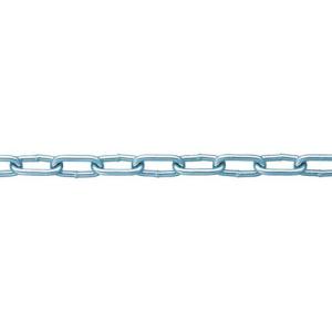 ニッサチェイン 鉄ユニクロ溶接リンクチェイン 4mm×30m ( IW2040 ) (株)ニッサチェイン｜orangetool