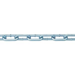 ニッサチェイン 鉄ユニクロ溶接リンクチェイン 5.5mm×30m ( IW2055 ) (株)ニッサチェイン｜orangetool