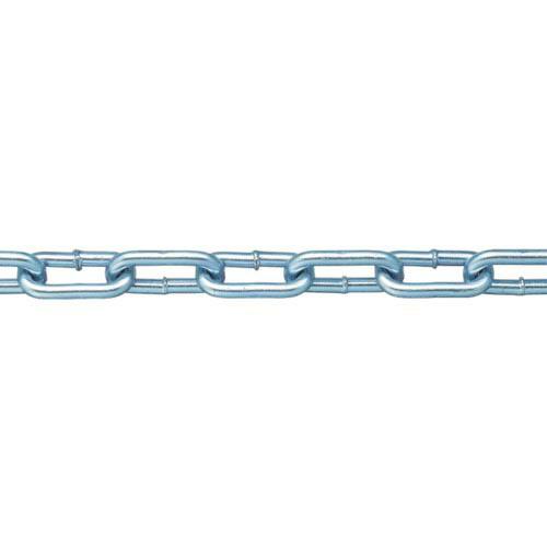 ニッサチェイン 鉄ユニクロ溶接リンクチェイン 5.5mm×30m ( IW2055 ) (株)ニッサ...