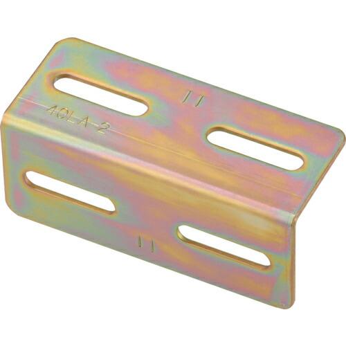 TRUSCO ( トラスコ中山 )　【売切廃番】ジョイント金具４０型Ｌ　クロメート　４０Ｘ９５　穴数...