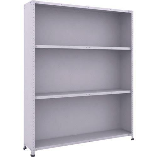 【SALE価格】TRUSCO 軽量150型背側板付棚 1500X300XH1800 4段 ( TLA...