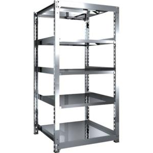 【SALE価格】TRUSCO ステンレス製中量ボルトレス棚 SM3型 W900×D921×H1800 5段 単体 ( SM3-6395 )｜orangetool