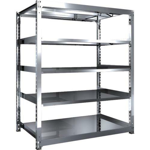 【SALE価格】TRUSCO ステンレス製中量ボルトレス棚 SM3型 W1500×D921×H180...