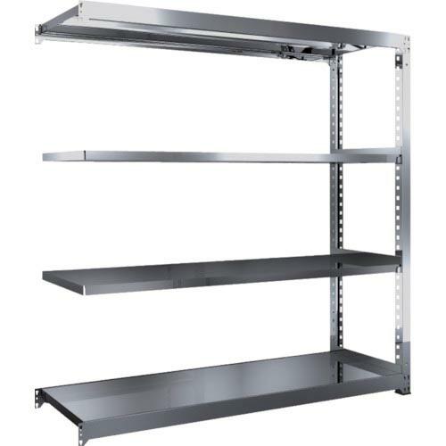 TRUSCO ステンレス棚 SM3型 1800X571XH1800 4段 連結 ( SM3-6664...
