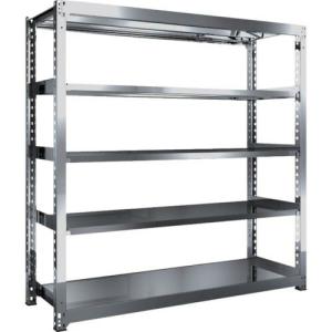【SALE価格】TRUSCO ステンレス製中量ボルトレス棚 SM3型 W1800×D571×H1800 5段 単体 ( SM3-6665 ) トラスコ中山(株)｜orangetool