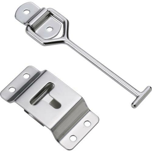 【SALE価格】TRUSCO 車体ドア留め金具 縦型・ステンレス製 137mm 1組(袋)=1個 (...